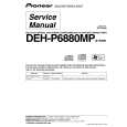 PIONEER DEH-P6880MP Instrukcja Serwisowa