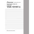 PIONEER VSX-1016V-S Instrukcja Obsługi