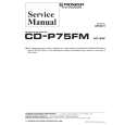 PIONEER CD-P75FM/EW Instrukcja Serwisowa