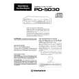 PIONEER PD5030 Instrukcja Obsługi