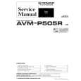 PIONEER AVMP505R Instrukcja Serwisowa