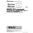 PIONEER PRS-D1200SPL/XSEW5 Instrukcja Serwisowa