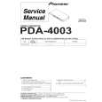PIONEER PDA-4003/UCBWYVLDK Instrukcja Serwisowa
