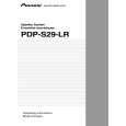 PIONEER PDP-S29-LR Instrukcja Serwisowa