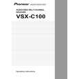 PIONEER VSX-C100-K/MYXU Instrukcja Obsługi