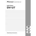 PIONEER DV-U7 Instrukcja Obsługi