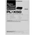 PIONEER PL-X50 Instrukcja Serwisowa