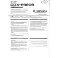 PIONEER CDXP620 Instrukcja Obsługi