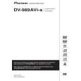 PIONEER DV-989AVI-S/WYXJ5 Instrukcja Obsługi