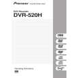 PIONEER DVR-520H-S/RDXU/RA Instrukcja Obsługi