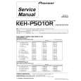 PIONEER KEH-P5010R-5 Instrukcja Serwisowa