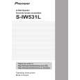PIONEER S-IW531L/XTM/UC Instrukcja Obsługi
