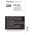 PIONEER PD-D9-J/WYXJ5 Instrukcja Obsługi