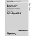 PIONEER DEH-P880PRS/XN/UC Instrukcja Obsługi