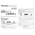 PIONEER DVR-111CH/BXV/CN5 Instrukcja Obsługi