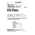 PIONEER PDF805 Instrukcja Serwisowa