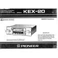 PIONEER KEX-20/US Instrukcja Obsługi