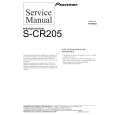 PIONEER S-CR205 Instrukcja Serwisowa