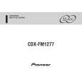 PIONEER CDX-FM1277/XN/ES Instrukcja Obsługi