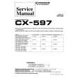 PIONEER CX597 Instrukcja Serwisowa