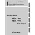 PIONEER KEH-1940/XIN/EW Instrukcja Obsługi
