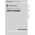 PIONEER DEH-P5550MP/XM/ES Instrukcja Obsługi