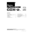PIONEER CDX-2 Instrukcja Serwisowa