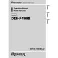 PIONEER DEH-P490IB/XN/UC Instrukcja Obsługi