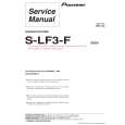 PIONEER S-LF3-F/SXTW/EW5 Instrukcja Serwisowa