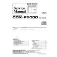 PIONEER CDXP5000 UC+EW+ES Instrukcja Serwisowa