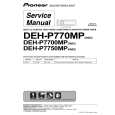 PIONEER DEH-P7700MP Instrukcja Serwisowa