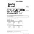 PIONEER KEH-P4013R-2 Instrukcja Serwisowa