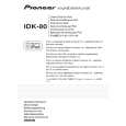 PIONEER IDK-80 Instrukcja Obsługi