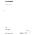 PIONEER BDP-LX71/TLXJ Instrukcja Obsługi