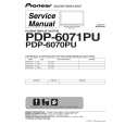 PIONEER PDP6070PU Instrukcja Serwisowa