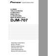 PIONEER DJM-707/WYXJ Instrukcja Obsługi