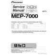 PIONEER MEP-7000/KUCXJ Instrukcja Serwisowa