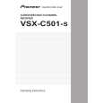 PIONEER VSX-C501-S/FLXU Instrukcja Obsługi