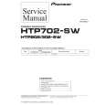 PIONEER HTP702-SW Instrukcja Serwisowa