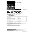 PIONEER FX700/L Instrukcja Serwisowa