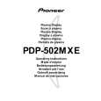 PIONEER PDP-502MXE/YVLDK Instrukcja Obsługi