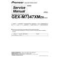 PIONEER GEX-M7347XM Instrukcja Serwisowa