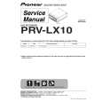 PIONEER PRV-LX10/WK/RB Instrukcja Serwisowa