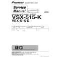 PIONEER VSX515K Instrukcja Serwisowa