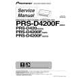 PIONEER PRS-D4200F/XS/ES Instrukcja Serwisowa