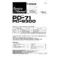 PIONEER PD71 Instrukcja Serwisowa