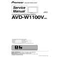 PIONEER AVD-W1100V/EW5 Instrukcja Serwisowa