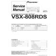 PIONEER VSX808RDS Instrukcja Serwisowa