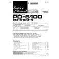 PIONEER PD-6100 Instrukcja Serwisowa