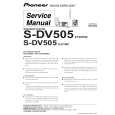 PIONEER S-DV505/XTW/EW Instrukcja Serwisowa